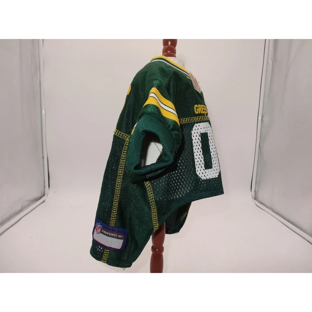 NFL Green Bay Packers Pet Jersey Green Yellow Mesh Dog Shirt Small